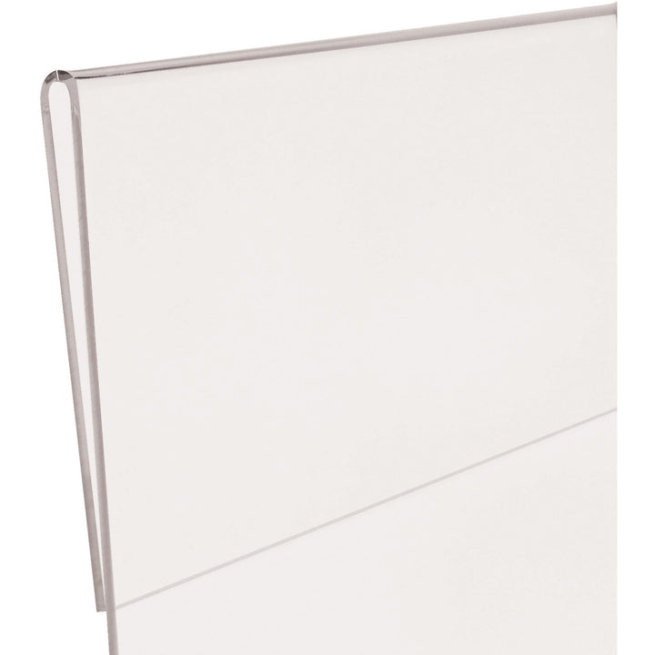 Image of Lorell Cubical Frame, Acrylic, Portrait, 8.5"x11", Clear