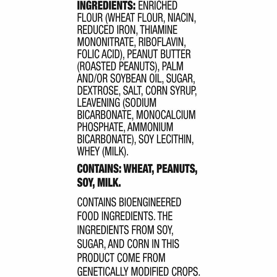 Image of Lance SN40654 Toasty Peanut Butter Cracker Sandwiches Packs, Individually Wrapped, Peanut Butter, 1 Serving Pack, 6/Pack, 1 Box