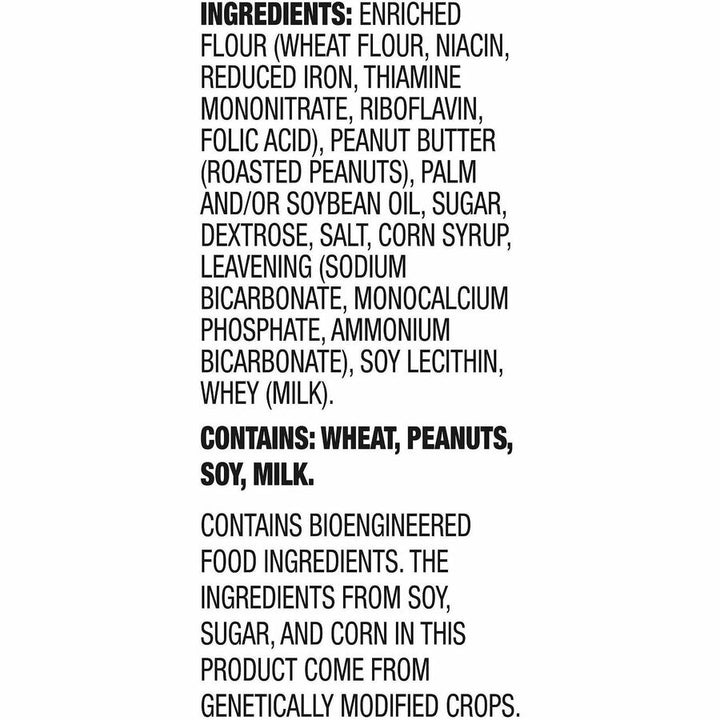 Image of Lance SN40654 Toasty Peanut Butter Cracker Sandwiches Packs, Individually Wrapped, Peanut Butter, 1 Serving Pack, 6/Pack, 1 Box