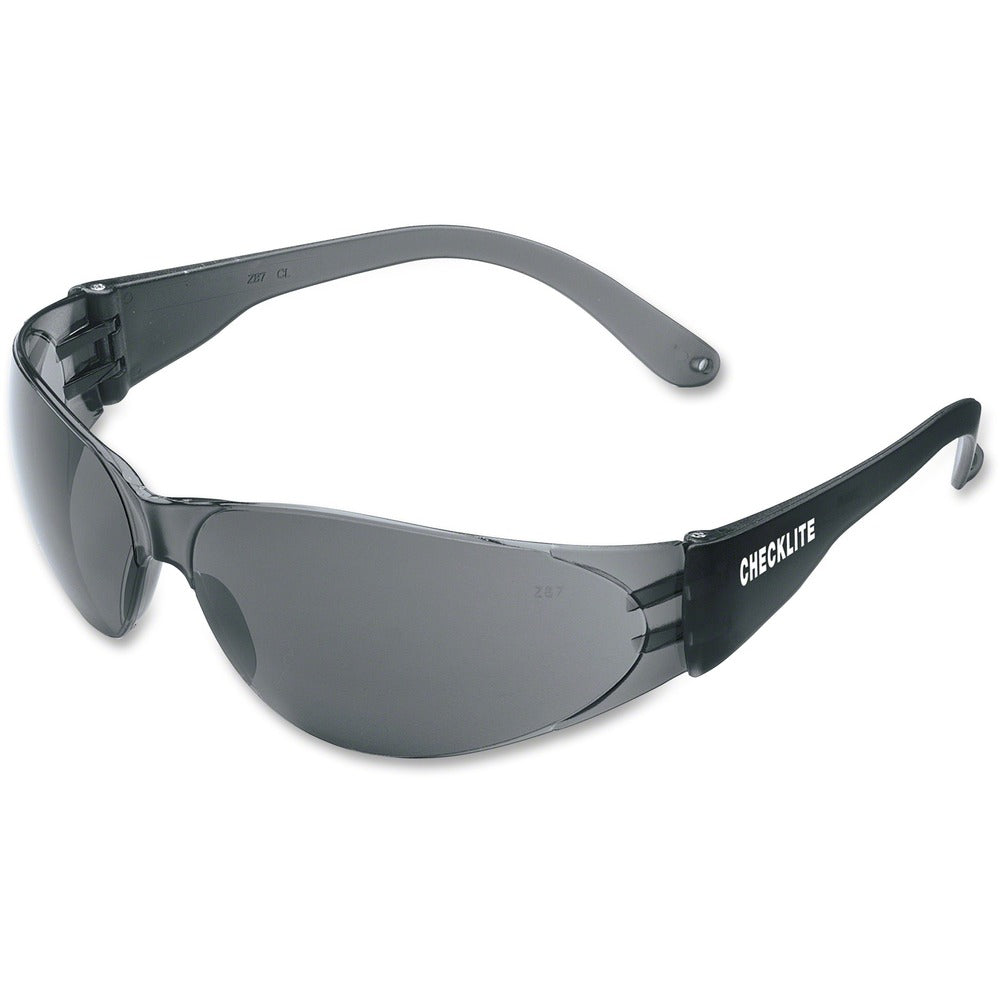 Image of MCR Safety Safety Glasses,Checklite, Scratch Resistant, Gray