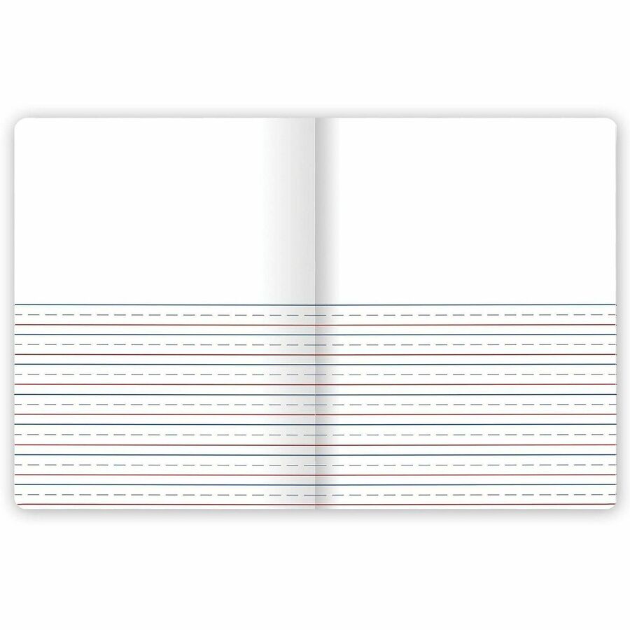 Image of Mead 09554 K-2 Classroom Primary Journal, 100 Sheets, 7 1/2" x 9 4/5" Sheet Size, Assorted Cover, 1 Each