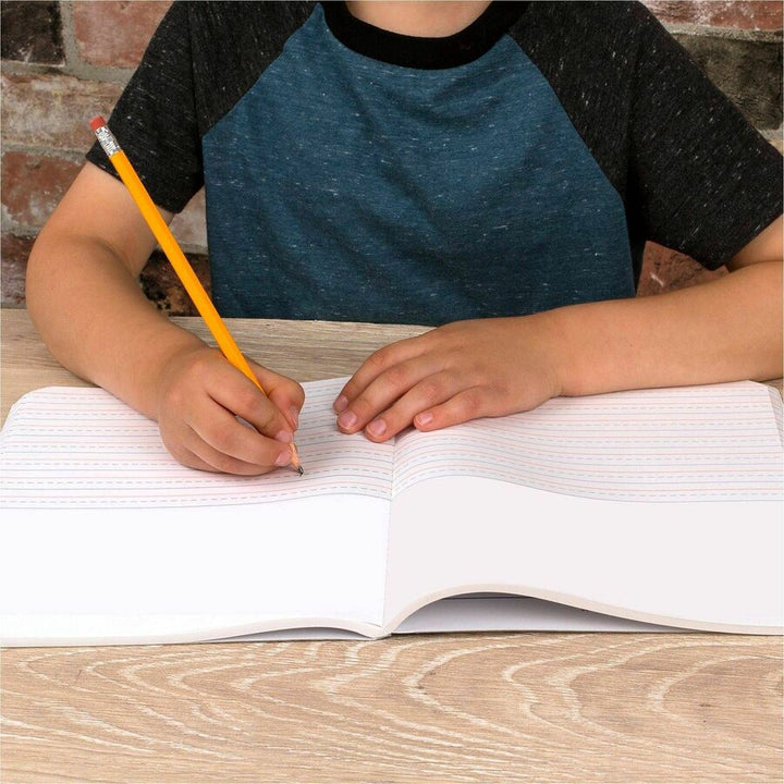 Image of Mead 09554 K-2 Classroom Primary Journal, 100 Sheets, 7 1/2" x 9 4/5" Sheet Size, Assorted Cover, 1 Each
