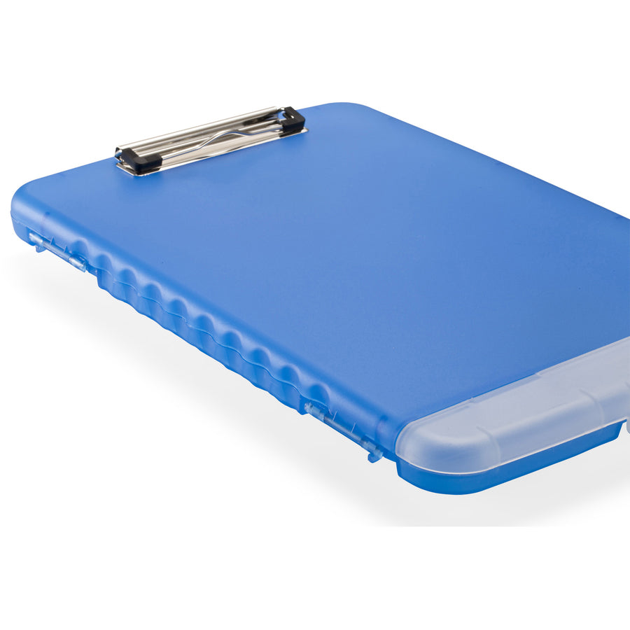 Image of Officemate Storage Clipboard, 1" Cap, 8-1/2"x11", Blue