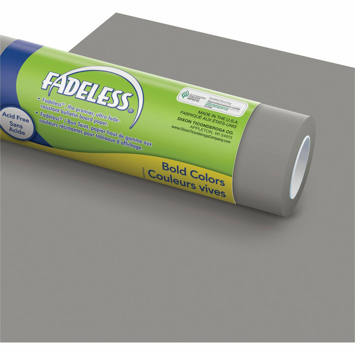 Image of Pacon® Art Paper Roll, Fadeless, 48"x50', 50 lb, Pewter