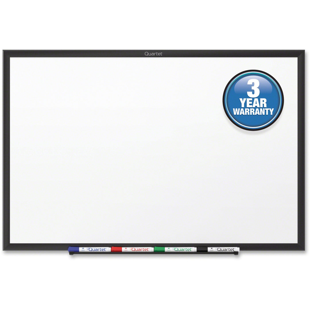 Image of Quartet® Classic Series Total Erase Dry Erase Boards, 60" x 36", White Surface, Black Aluminum Frame