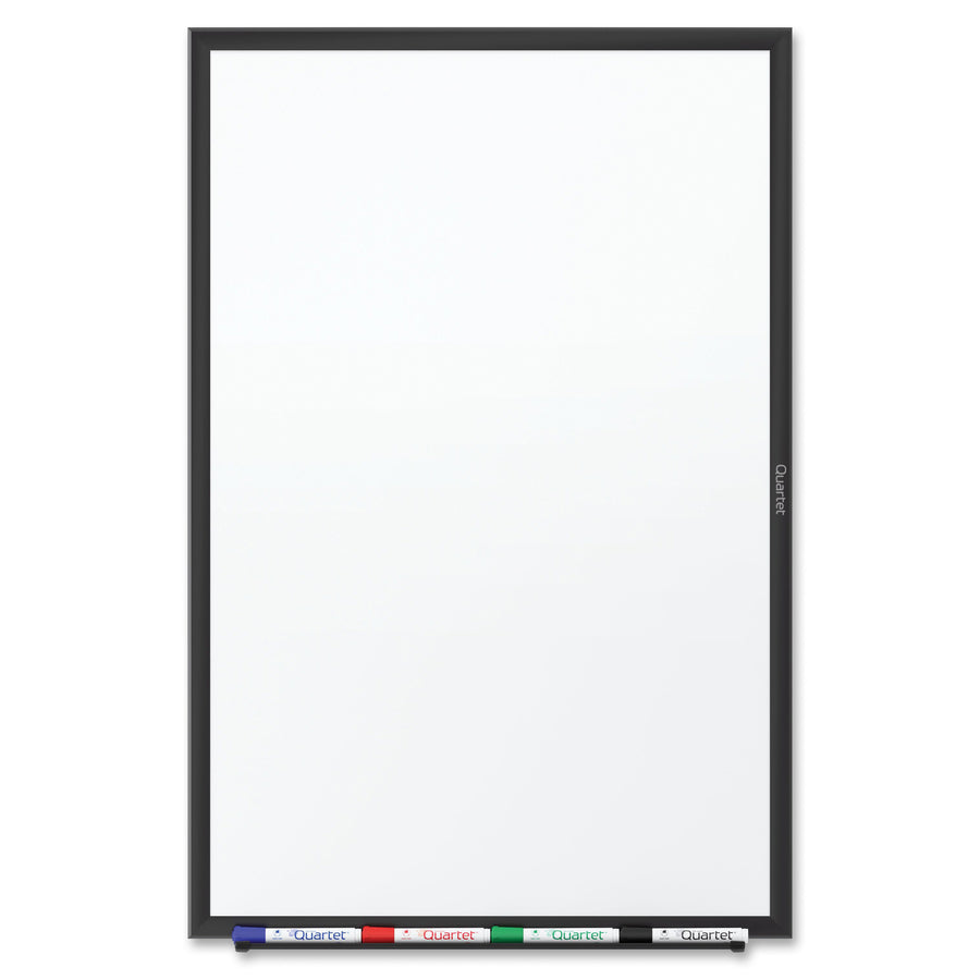 Image of Quartet® Classic Series Total Erase Dry Erase Boards, 60" x 36", White Surface, Black Aluminum Frame