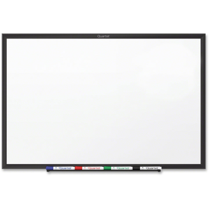 Image of Quartet® Classic Series Total Erase Dry Erase Boards, 60" x 36", White Surface, Black Aluminum Frame