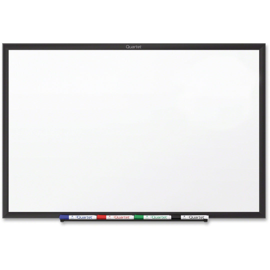 Image of Quartet® Classic Series Total Erase Dry Erase Boards, 72" x 48", White Surface, Black Aluminum Frame