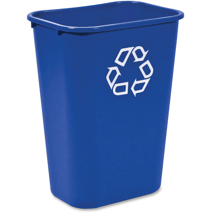 Image of Rubbermaid Commercial 295773BLUE Large Recycling Wastebasket