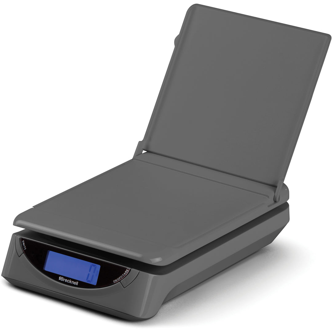 Image of Brecknell PS25 Electronic Scale, 25 lb / 11.50 kg Maximum Weight Capacity, Gray, 1 Each