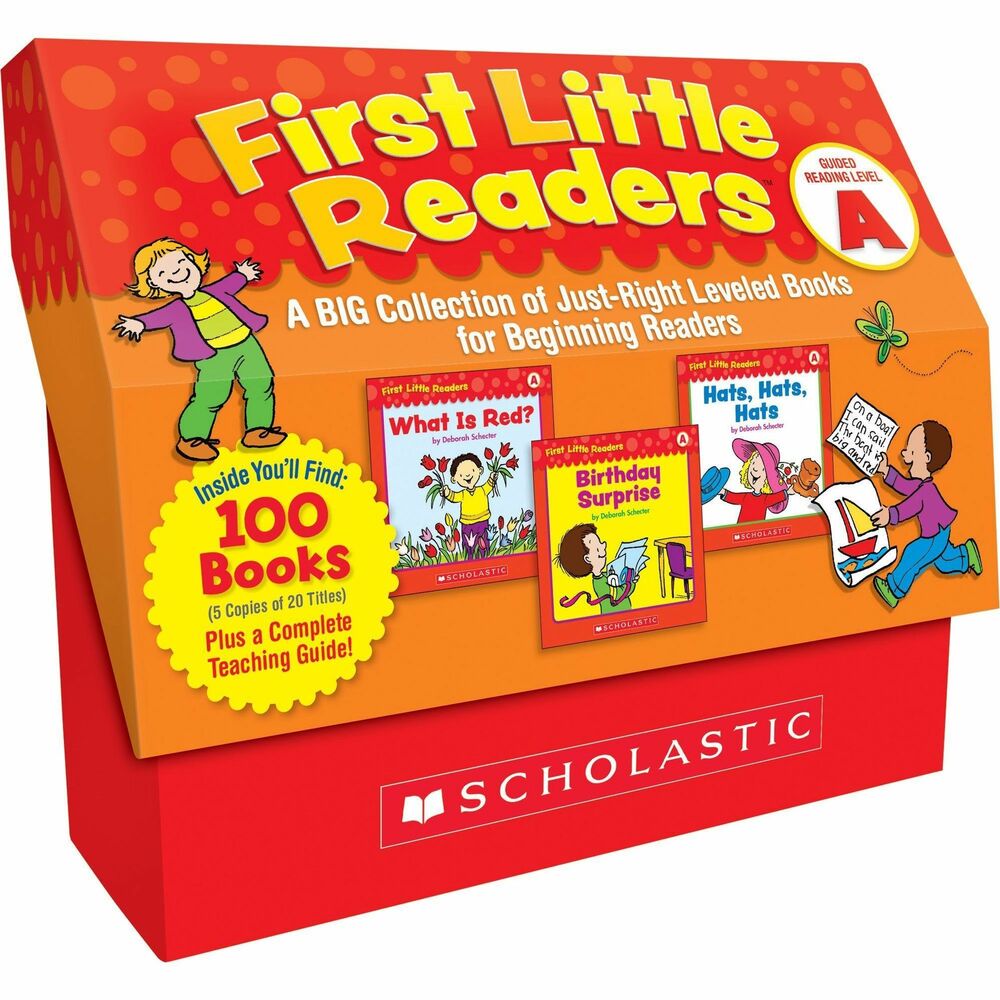 Image of Scholastic Teaching Resources First Little Readers Book, Level A, 100 Books, Multi
