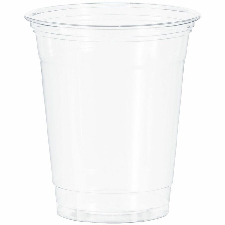 Image of Solo TP12 Ultra Clear 12 oz Practical-Fill Cold Cups, 12 fl oz, Clear, PETE Plastic, Cold Drink, Water, Juice, Soda, 50/Pack, 20 / Carton
