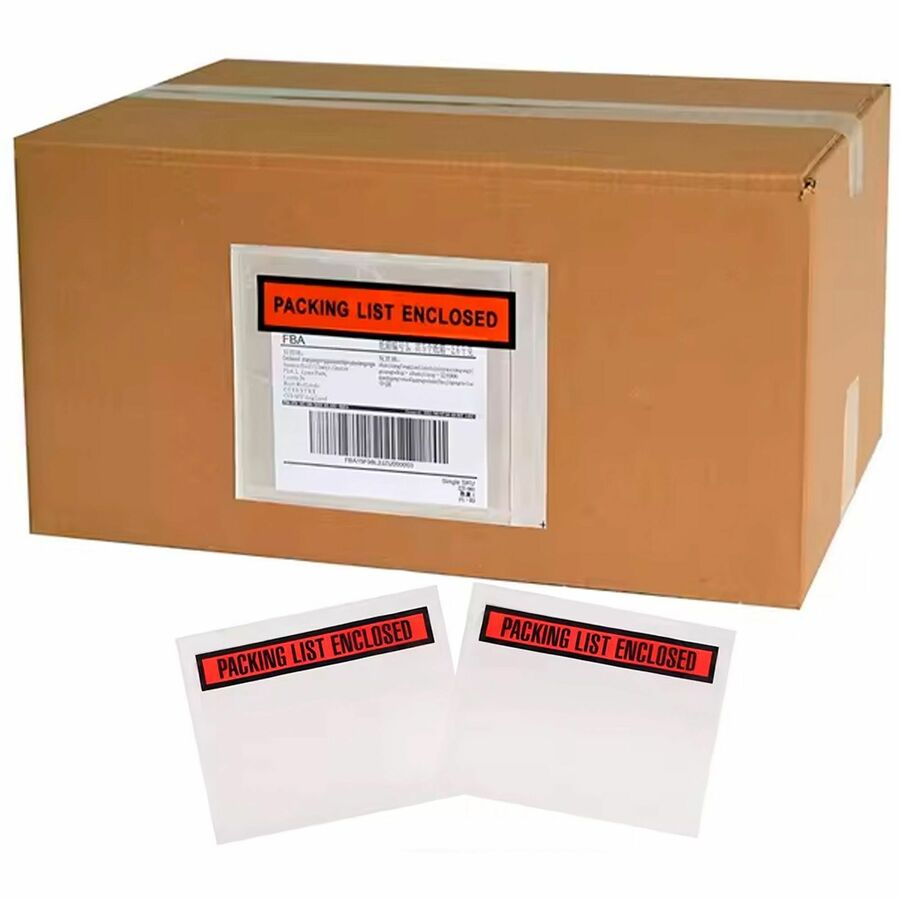 Image of Sparco Packing/Invoice Envelope, 7"x5.5", 1000/BX, White
