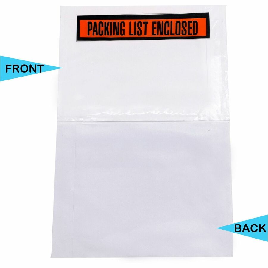 Image of Sparco Packing/Invoice Envelope, 7"x5.5", 1000/BX, White