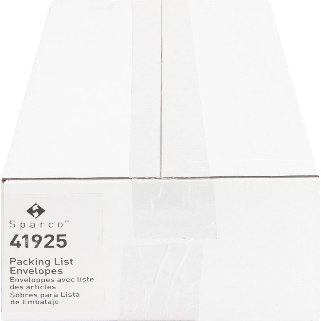 Image of Sparco Packing/Invoice Envelope, 7"x5.5", 1000/BX, White