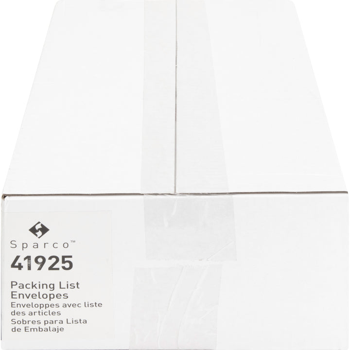 Image of Sparco Packing/Invoice Envelope, 7"x5.5", 1000/BX, White