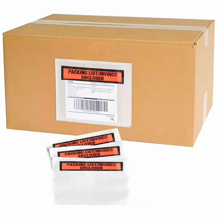 Image of Sparco Packing/Invoice Envelope, 4.5"x5.5", 1000/BX, White