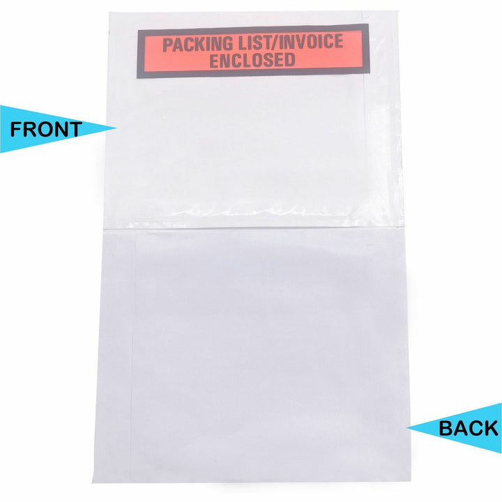 Image of Sparco Packing/Invoice Envelope, 4.5"x5.5", 1000/BX, White