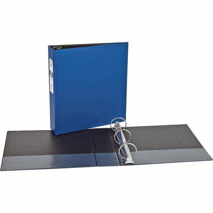 Image of Avery® Economy Non-View Binder With Round Rings, 3 Rings, 2" Capacity, 11 X 8.5, Blue, (3500)