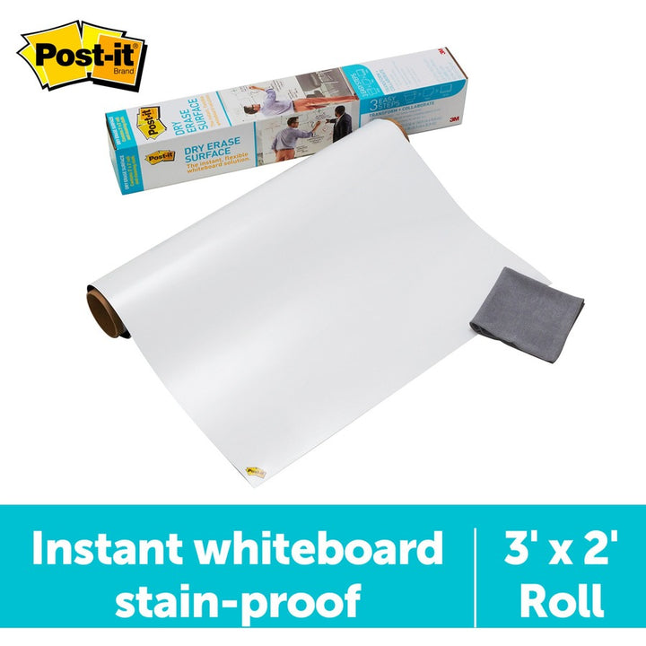 Image of Post-it® DEF3X2 Self-Stick Dry-Erase Film Surface
