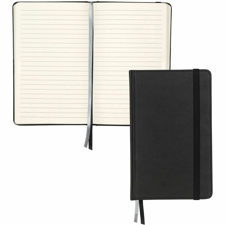Image of Samsill® Journal, Acid-Free, 120 Sheets, 5-1/4"Wx3/4"Lx8-1/4"H, Black