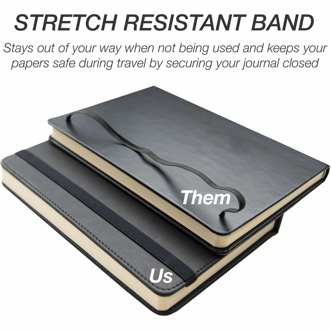 Image of Samsill® Journal, Acid-Free, 120 Sheets, 5-1/4"Wx3/4"Lx8-1/4"H, Black