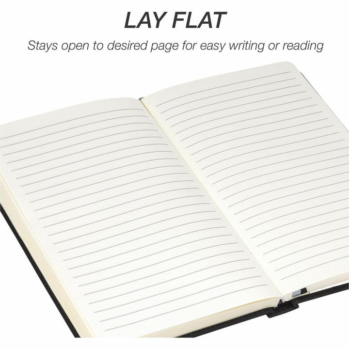 Image of Samsill® Journal, Acid-Free, 120 Sheets, 5-1/4"Wx3/4"Lx8-1/4"H, Black