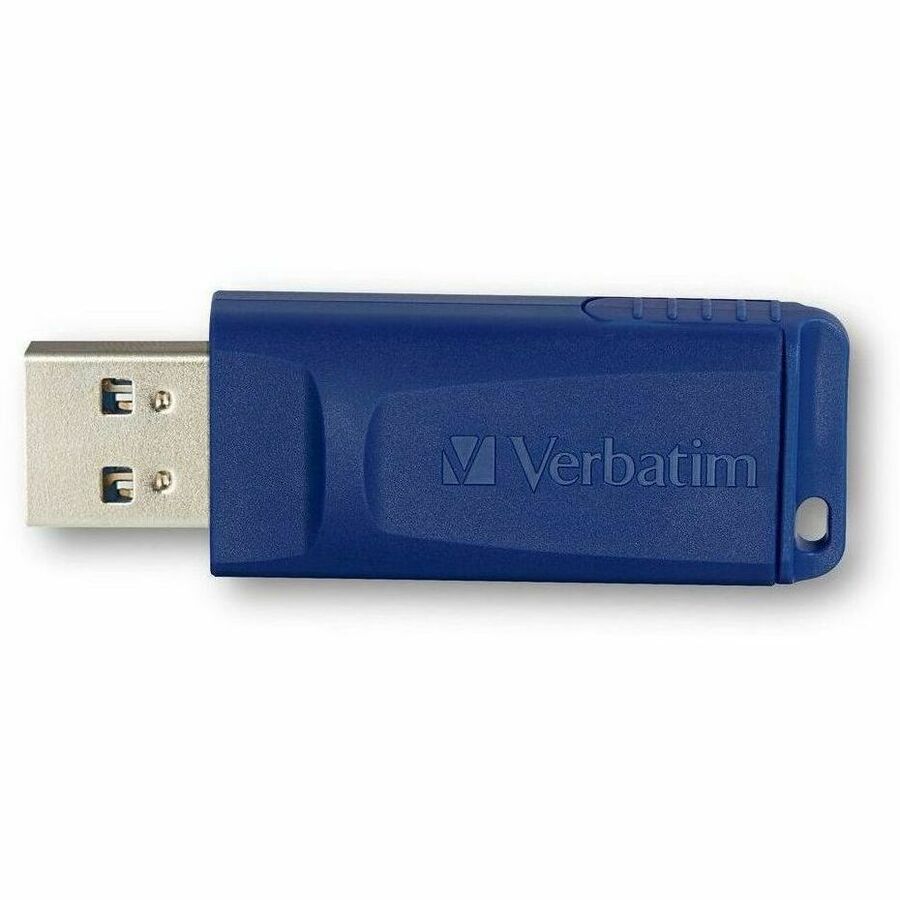 Image of Verbatim® USB Flash Drive, 128BG, 2/5"Wx2-1/4"Lx3/4"H, BE
