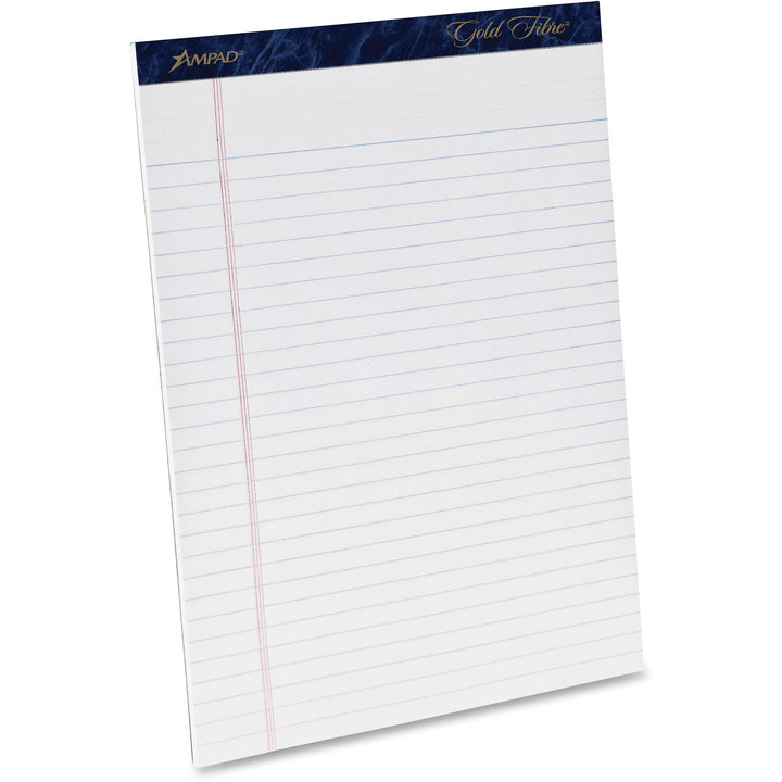 Image of TOPS 20031R Gold Fibre Ruled Perforated Writing Pads, Letter