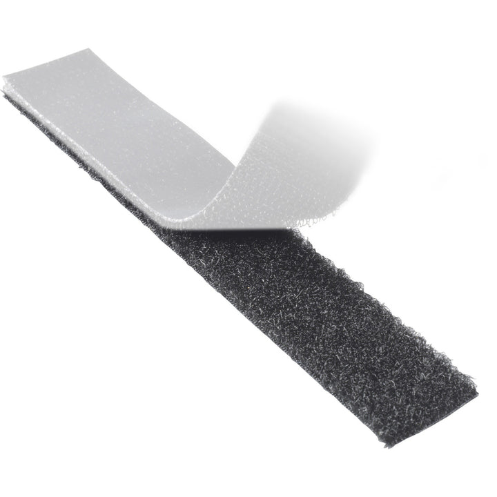 Image of VELCRO® Brand Sticky Tape, Loop, 3/4"x75', Black