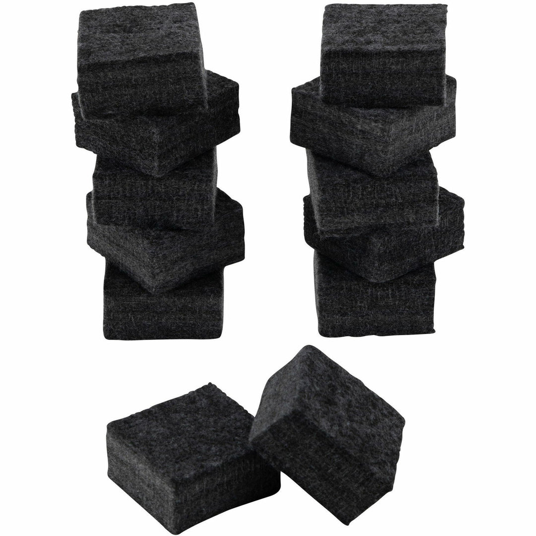 Image of Charles Leonard® Multipurpose Board Eraser, 2"x2", 12/PK, Charcoal