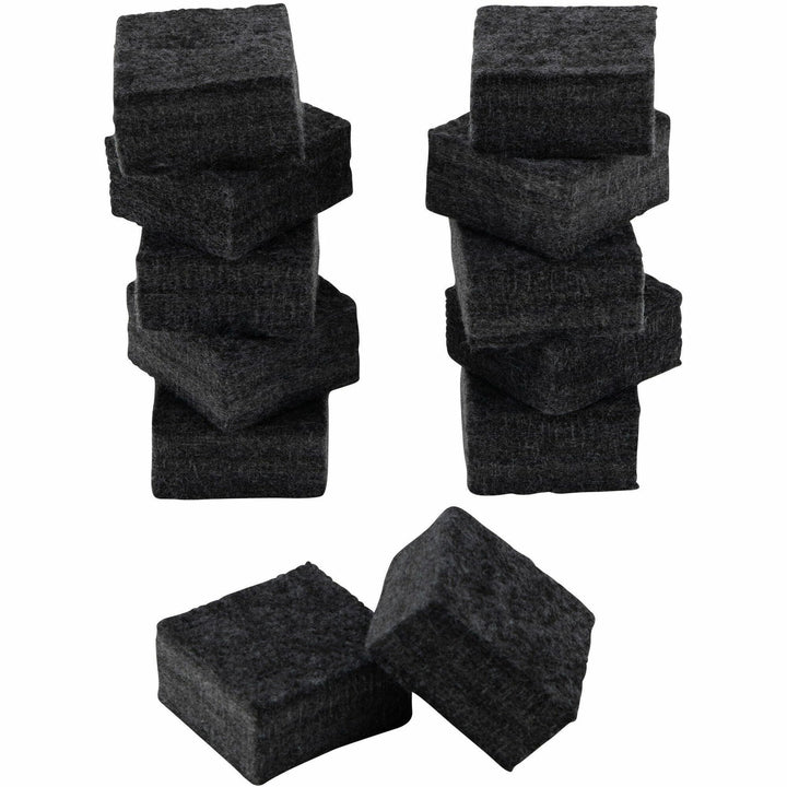 Image of Charles Leonard® Multipurpose Board Eraser, 2"x2", 12/PK, Charcoal