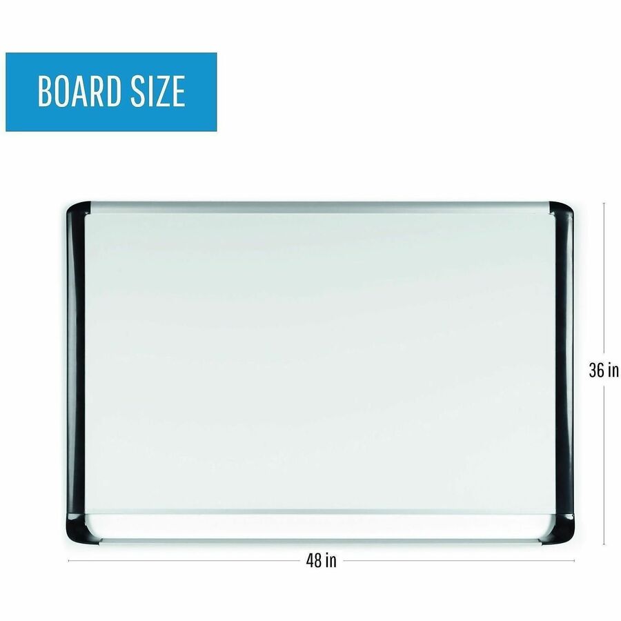 Image of MasterVision Platinum Pure White MVI050401 MVI Platinum Plus Dry-erase Board