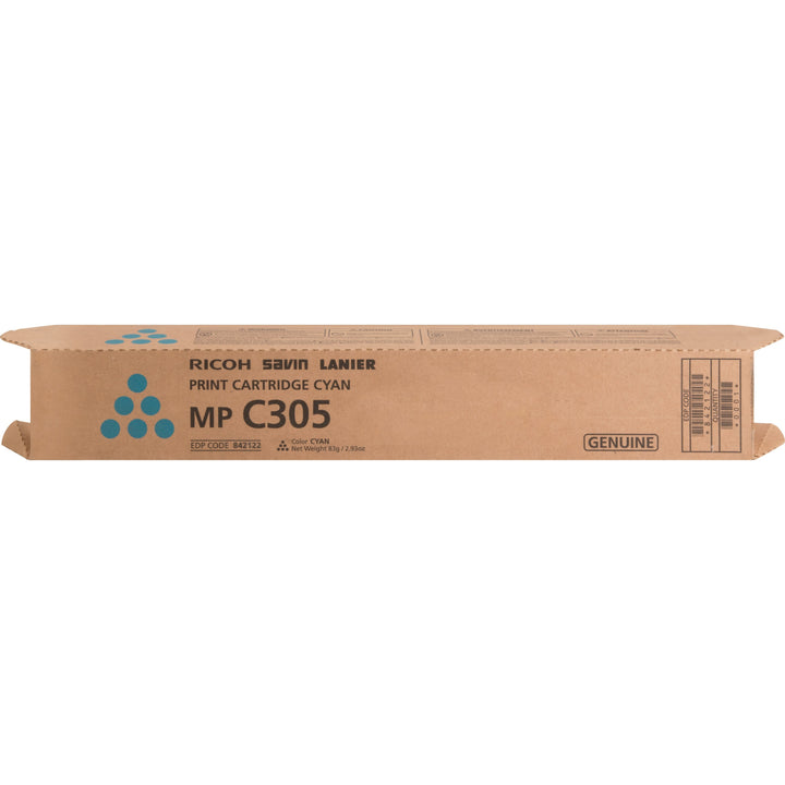 Image of Ricoh® Toner Cartridge, f/MPC305, 4000 Page Yield, CYN