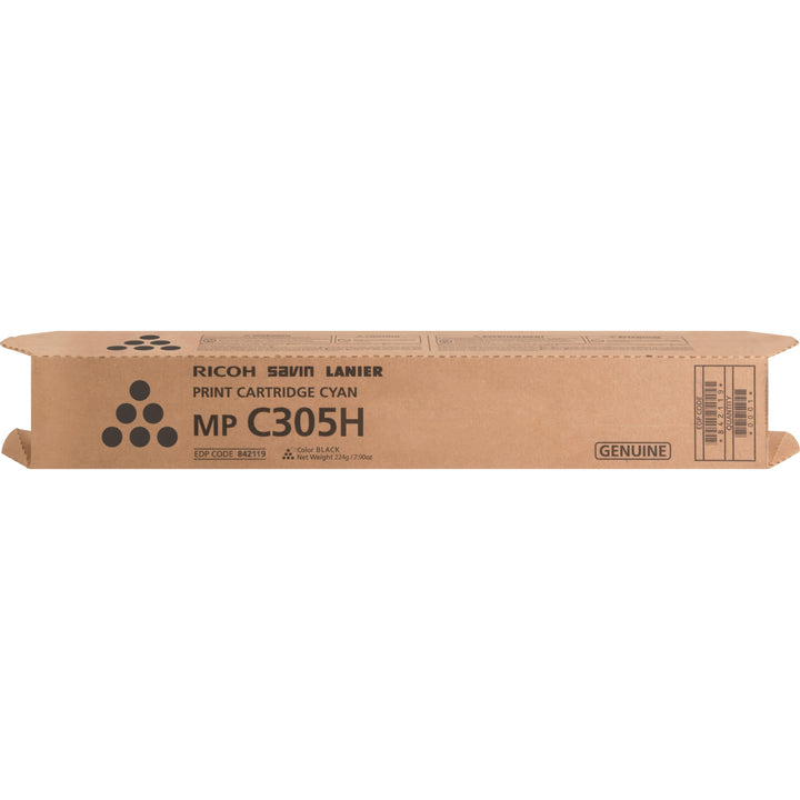 Image of Ricoh® Toner Cartridge, f/MPC305, 12000 Page Yield, BK