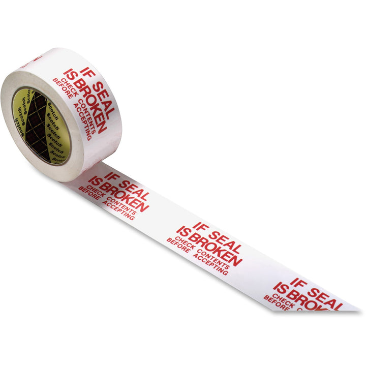 Image of 3M Preprinted Message Tape, 1-7/8"x109Yrds, 36RL/CT, RDWE