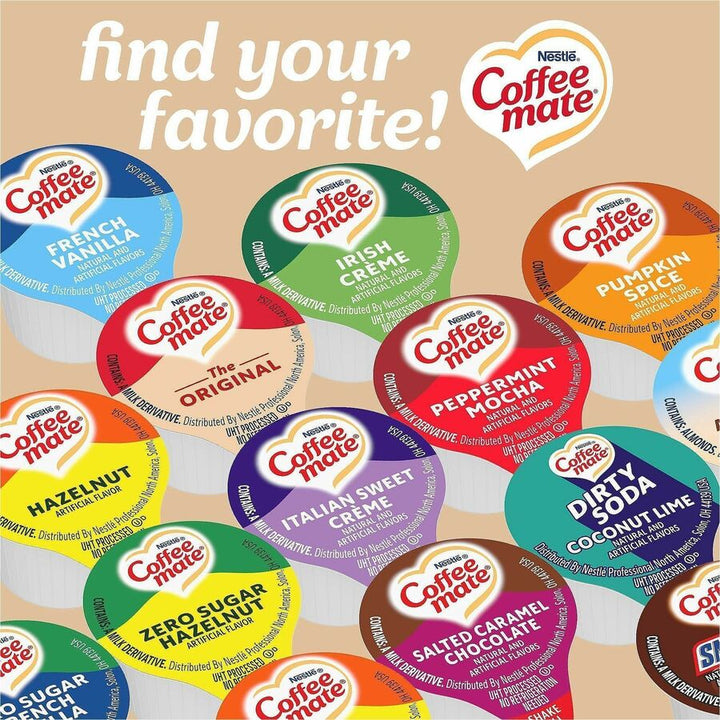Image of Nestle® Coffee Creamers, Liquid, 0.38oz Singles, 180/CT, Original