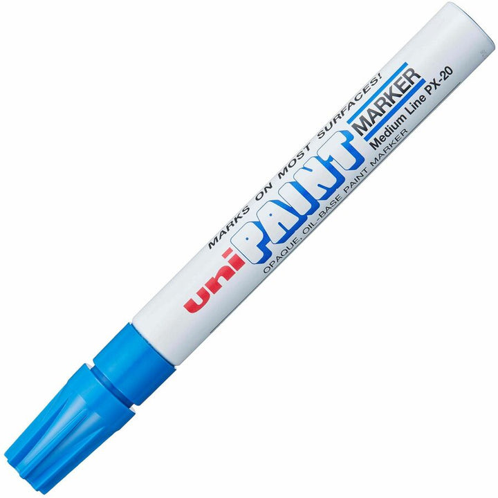 Image of uniball® Marker, Oil-Based, Medium Point, Blue Ink