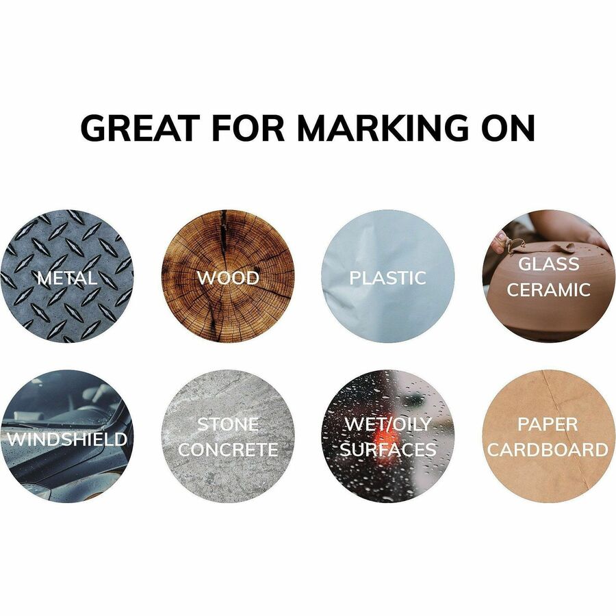 Image of uniball® Marker, Oil-Based, Medium Point, Violet