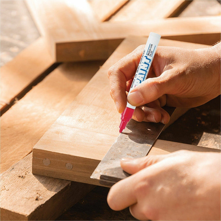 Image of uniball® Marker, Paint, Oil-Based, Fine Point, Yellow Ink