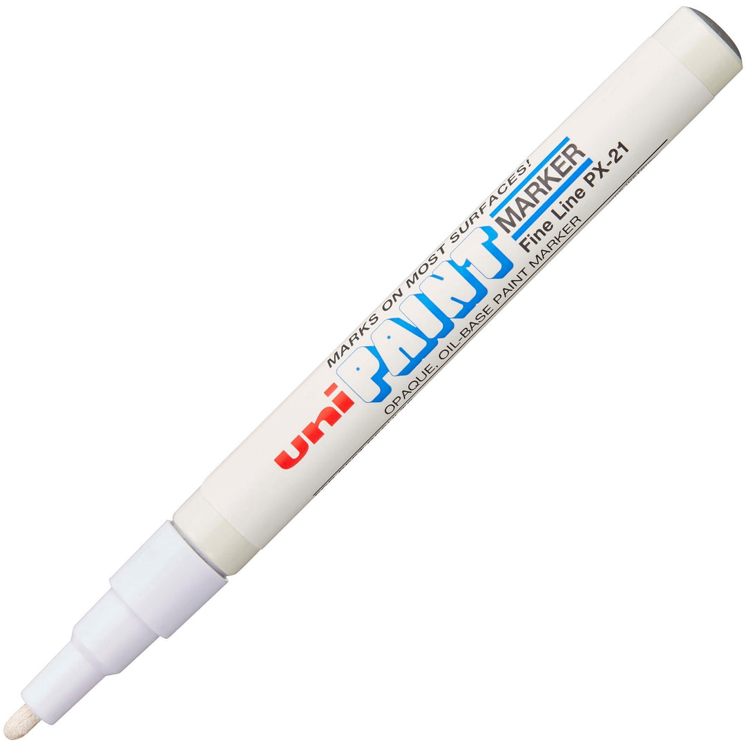 Image of uniball® Marker, Paint, Oil-Based, Fine Point, White