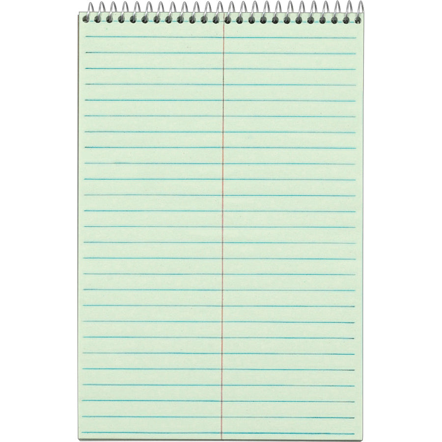 Image of Tops Steno Book, Gregg Rule, 80Sheets/PD, 6"X9", GN Tint
