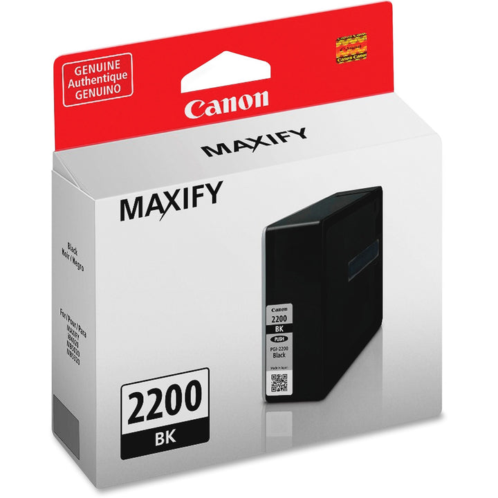 Image of Canon PGI-2200 BK PGI-2200 Ink Tank, 2500 Pages, 1 Each