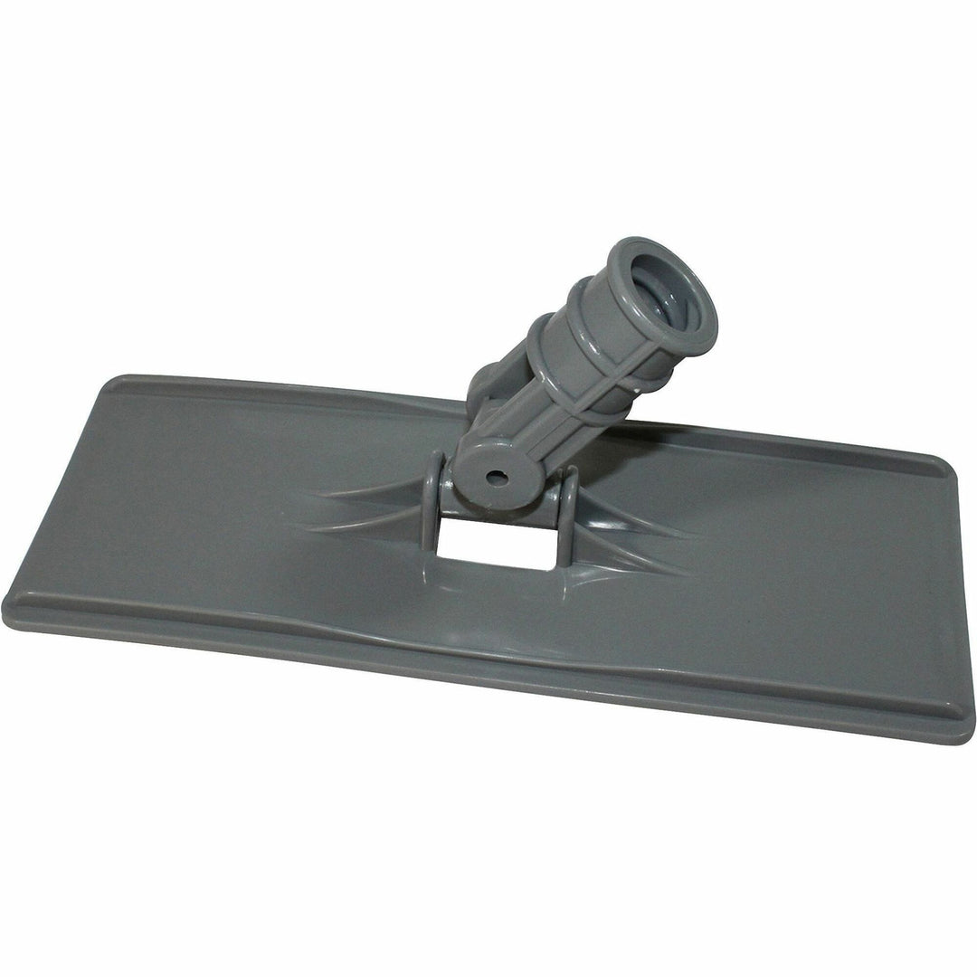 Image of Genuine Joe Cleaning Pad Holder, w/2 Pads, 4-1/2"X10", Gray