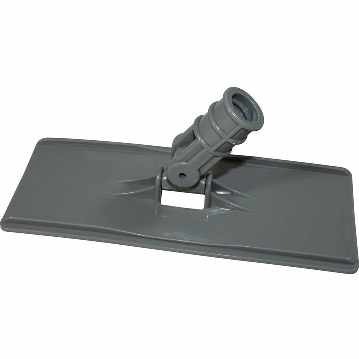 Image of Genuine Joe Cleaning Pad Holder, w/2 Pads, 4-1/2"X10", Gray