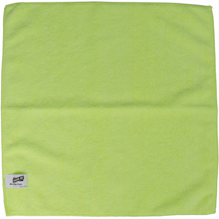 Image of Genuine Joe Microfiber Cloth, General Cleaning, 16"x16", 12/BG, YW
