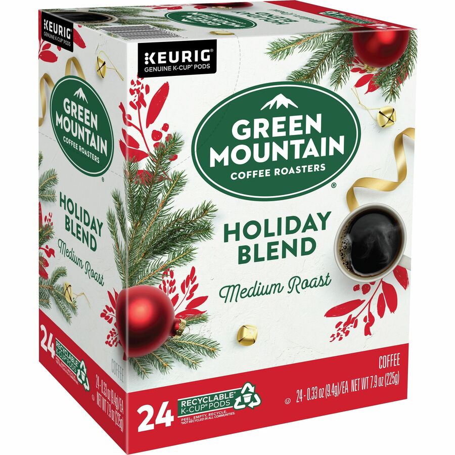 Image of Green Mountain Coffee® Holiday Blend K-Cups, Medium Roast, 24/box