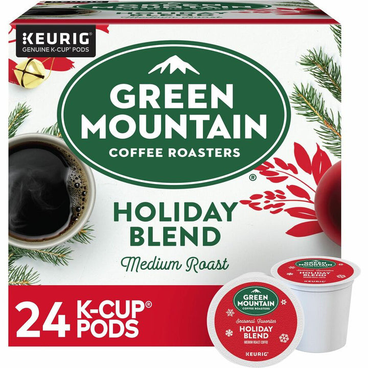 Image of Green Mountain Coffee® Holiday Blend K-Cups, Medium Roast, 24/box