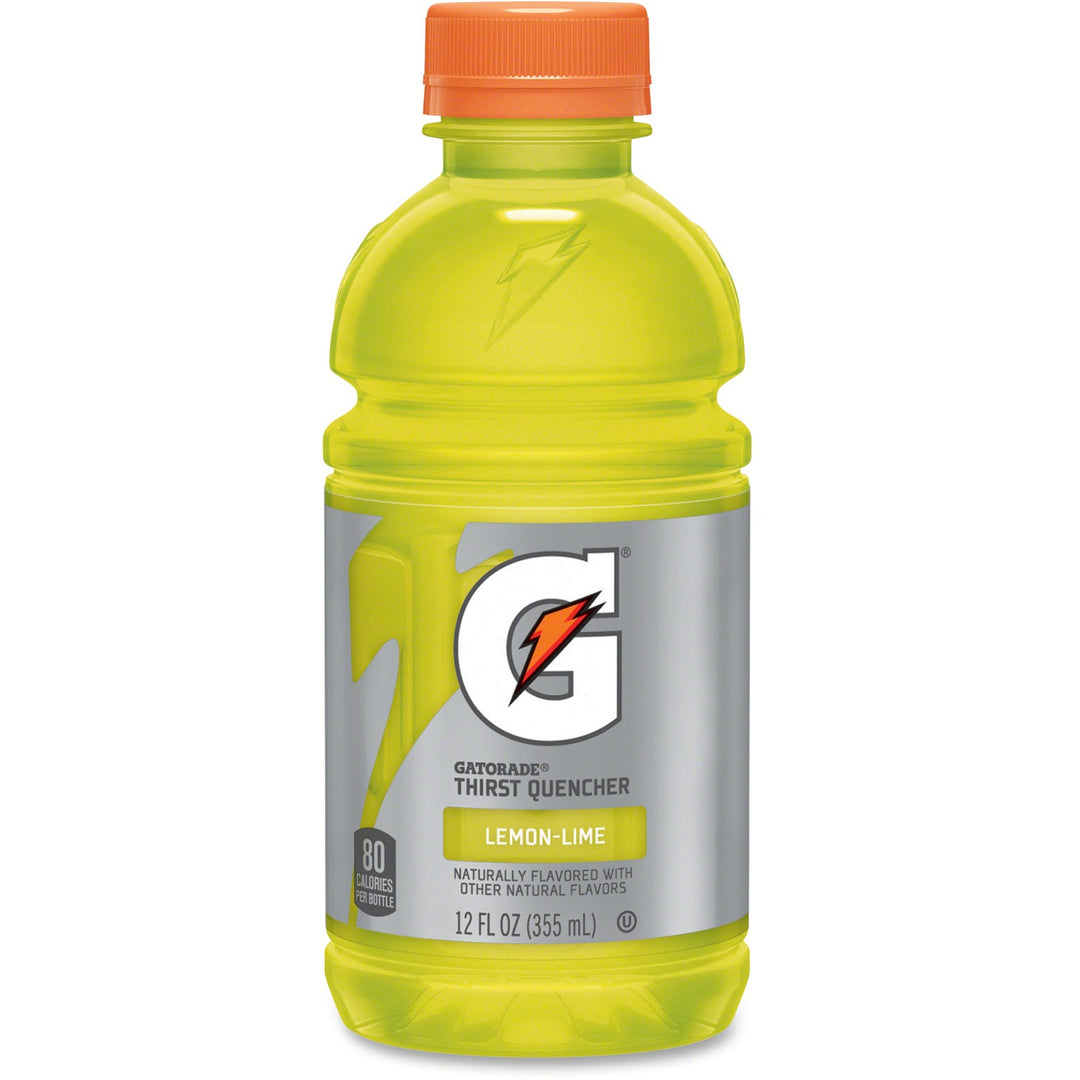 Image of Gatorade® G-Series Perform 02 Thirst Quencher, Lemon-Lime, 12 Oz Bottle, 24/carton