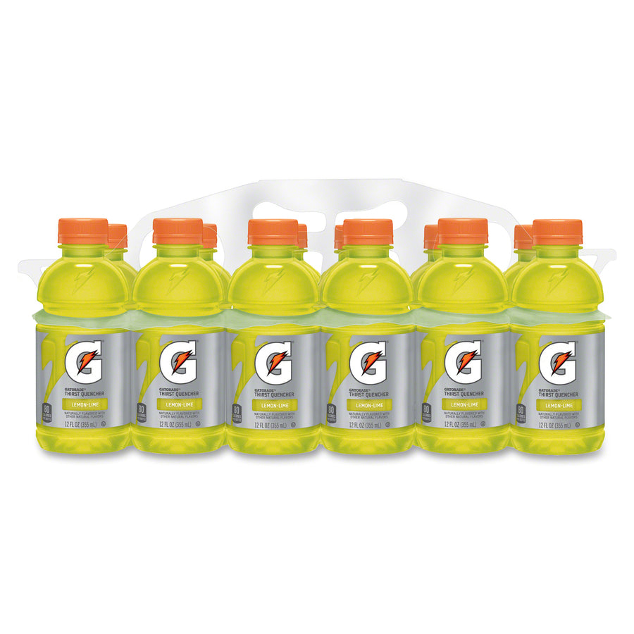 Image of Gatorade® G-Series Perform 02 Thirst Quencher, Lemon-Lime, 12 Oz Bottle, 24/carton